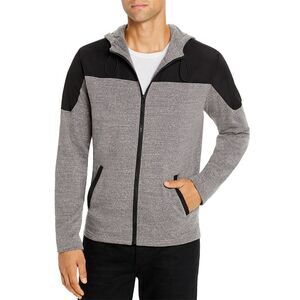 Threads 4 Thought Mens Dalton Active Zip Hoodie Small Heather Gray